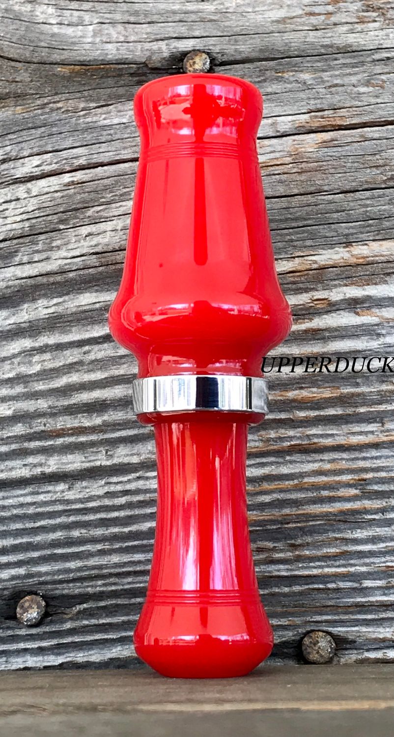 JJ LARES MAGNUM HEN Ferarri Red Silver Band