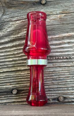 JJ LARES MAGNUM HEN Red Polish Silver Band
