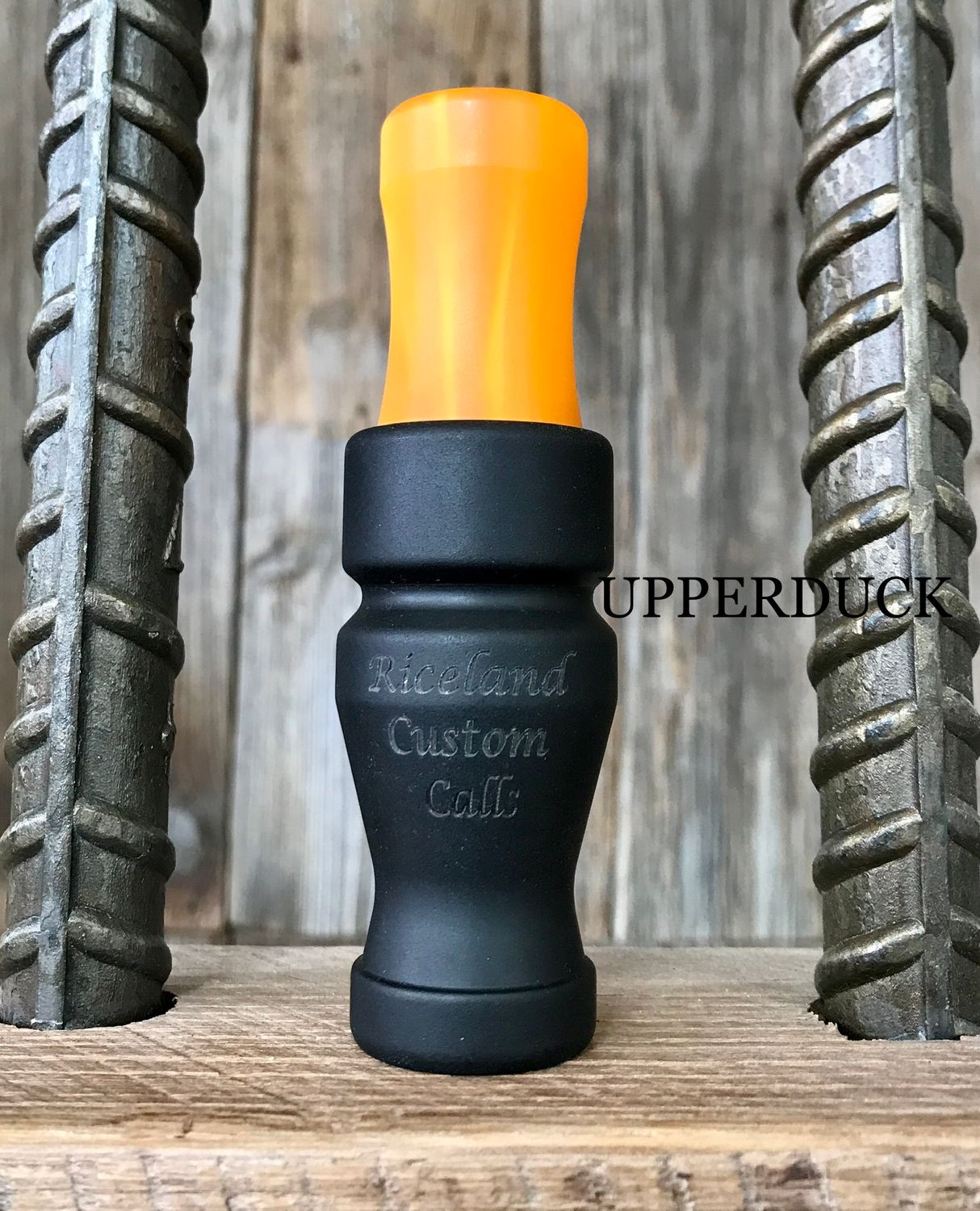 RICELAND 3/4 GUT SPECK CALL Black Orange Pearl Matte Black Matte Band