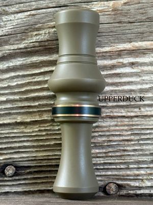 JJ LARES T-1 TIMBER Butte Creek Clay BCC Blasted Black and Bronze Inlaid Band