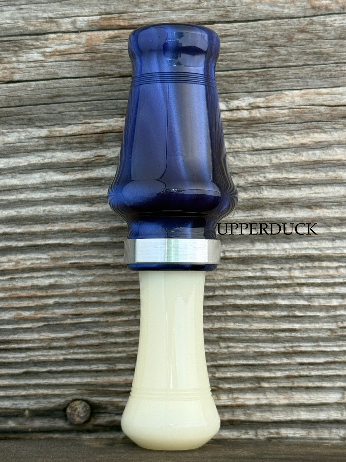 JJ LARES MAGNUM HEN Blue Pearl Ivory Silver Band