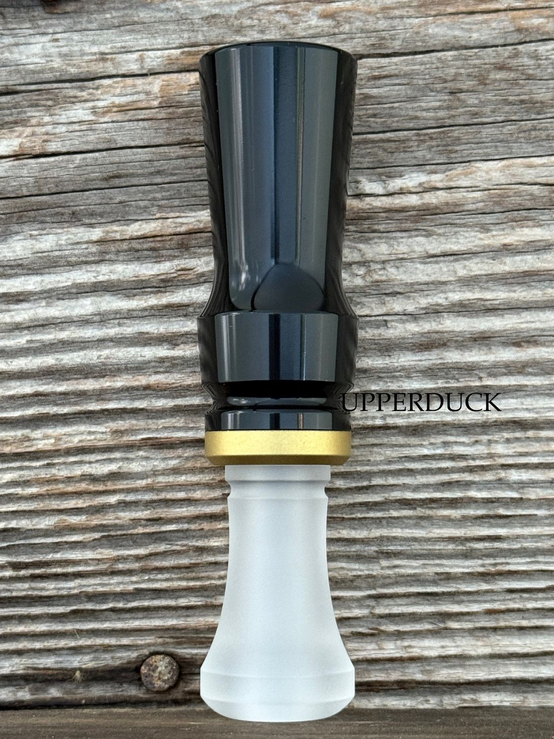 MAKERS CALL COMPANY BOLO Polished Black White Smoke and Brass