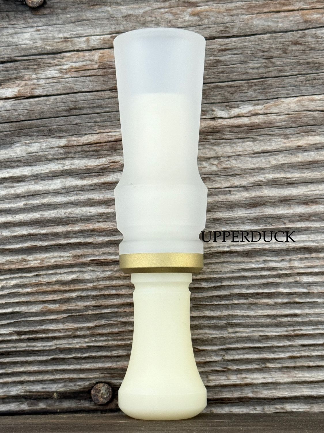 MAKERS CALL COMPANY BOLO White Smoke Blasted Ivory and Brass