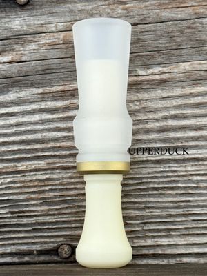 MAKERS CALL COMPANY BOLO White Smoke Blasted Ivory and Brass