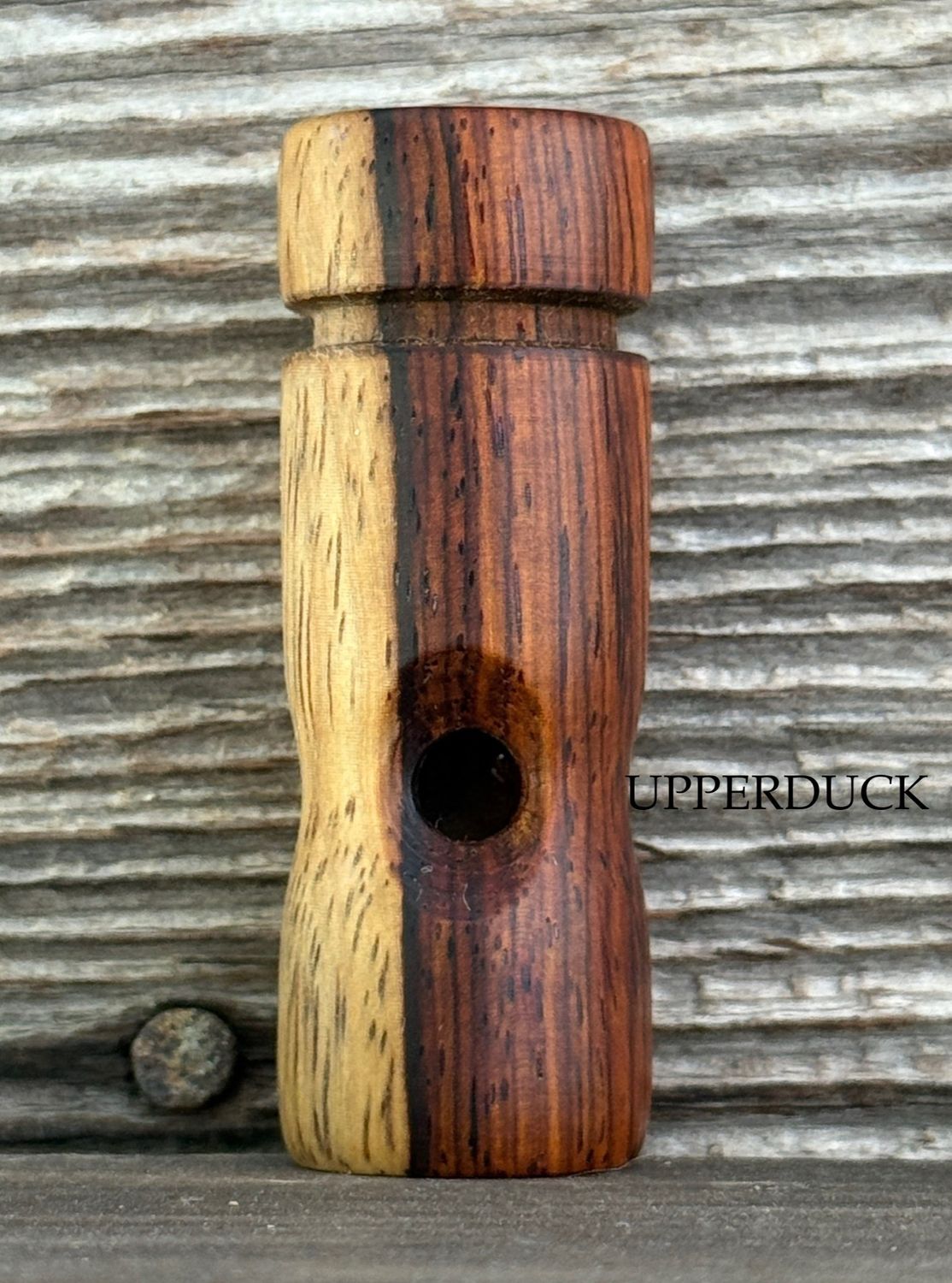 POLK PATTERN 5 IN 1 WATERFOWL WHISTLE Cocobolo with Sap Oil Finish