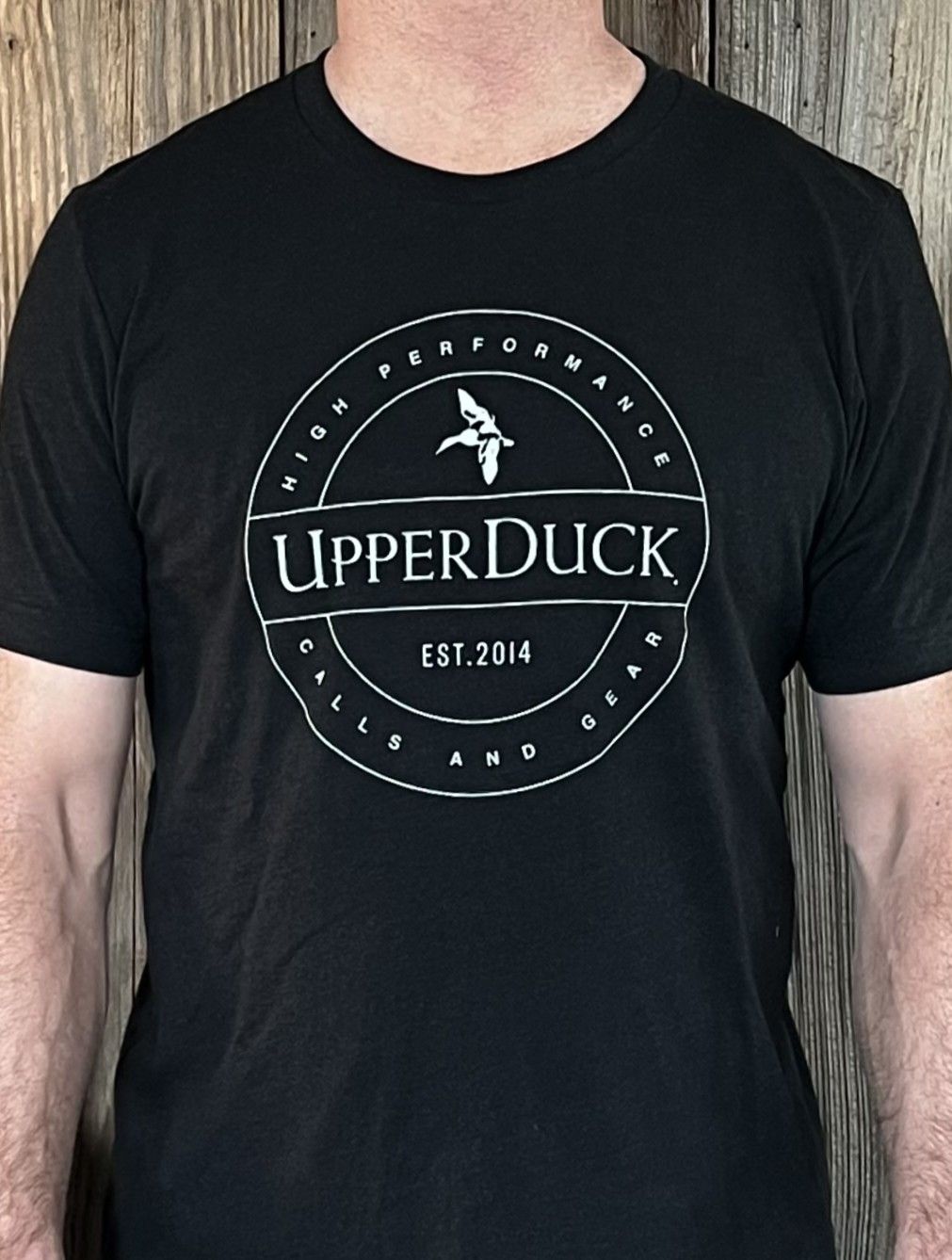 UPPERDUCK Performance SHORT SLEEVE T-Shirt Black