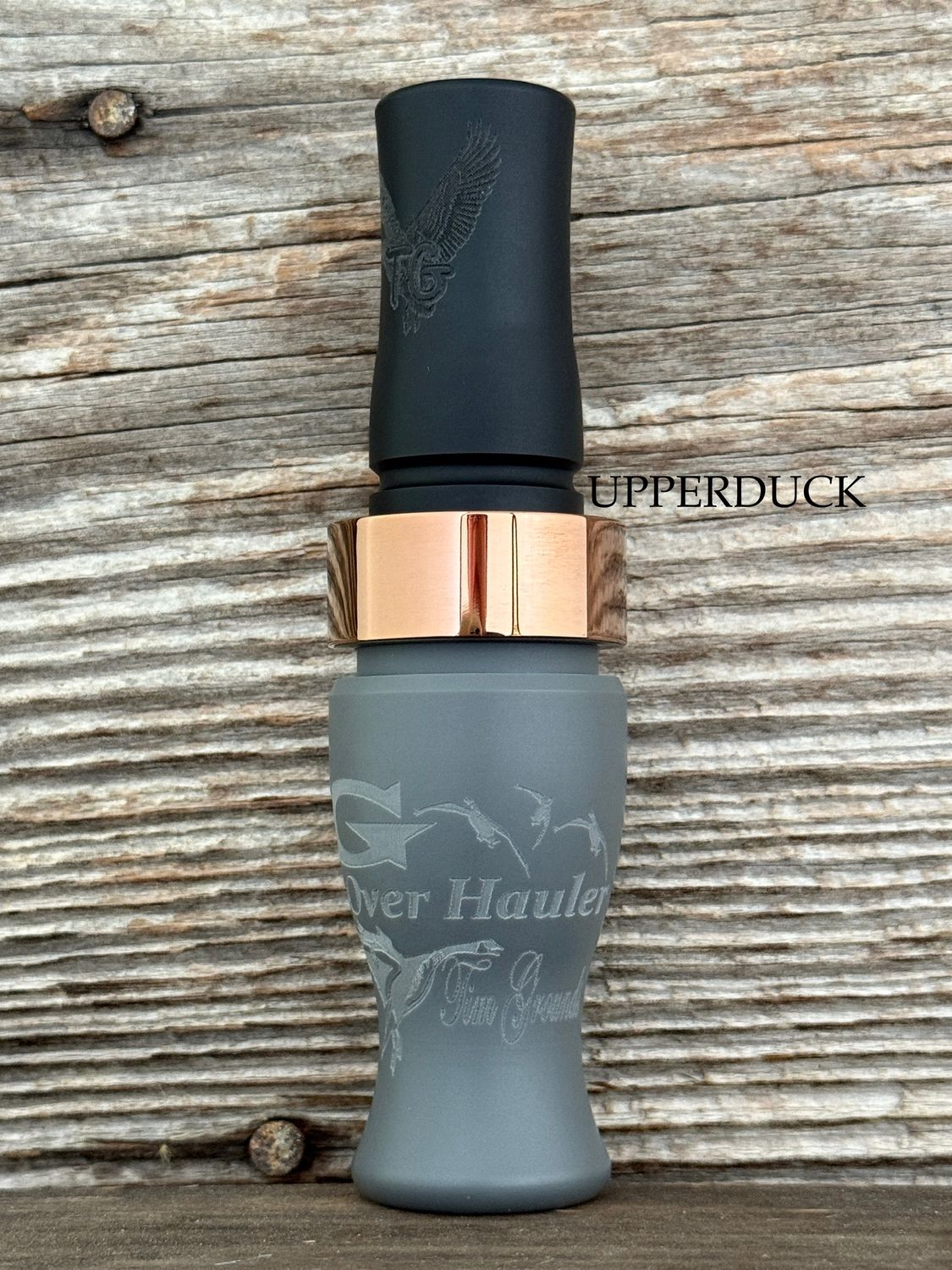 TIM GROUNDS G OVER HAULER™ GOOSE CALL Rebar Black Matte Copper Band