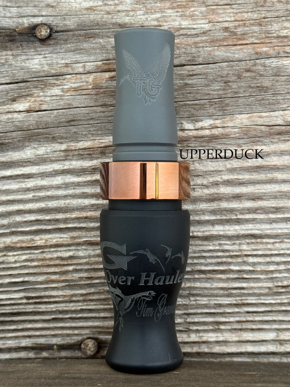 TIM GROUNDS G OVER HAULER™ GOOSE CALL Black Rebar Matte Copper Band