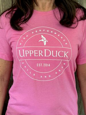 UPPERDUCK Performance SHORT SLEEVE T-Shirt Heathered Pink