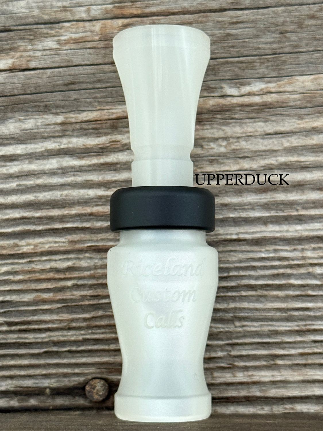 RICELAND MEAT DUCK CALL Glacier Matte Black Band