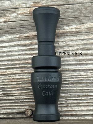 RICELAND MEAT DUCK CALL Black Matte Black Band