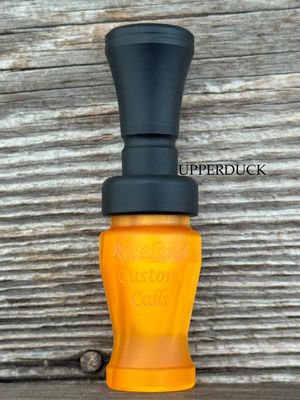 RICELAND MEAT DUCK CALL Orange Pearl Black Matte Black Band
