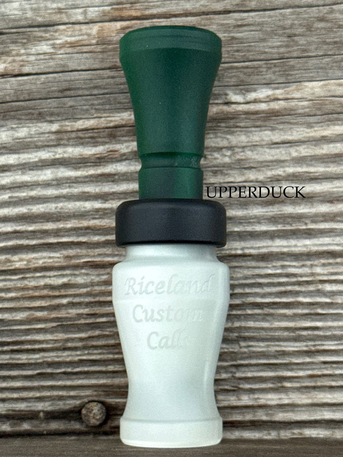 RICELAND MEAT DUCK CALL Glacier Green Pearl Matte Black Band