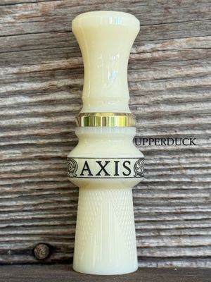 MAKERS CALL COMPANY AXIS CHECKERED Scroll Ivory Brass