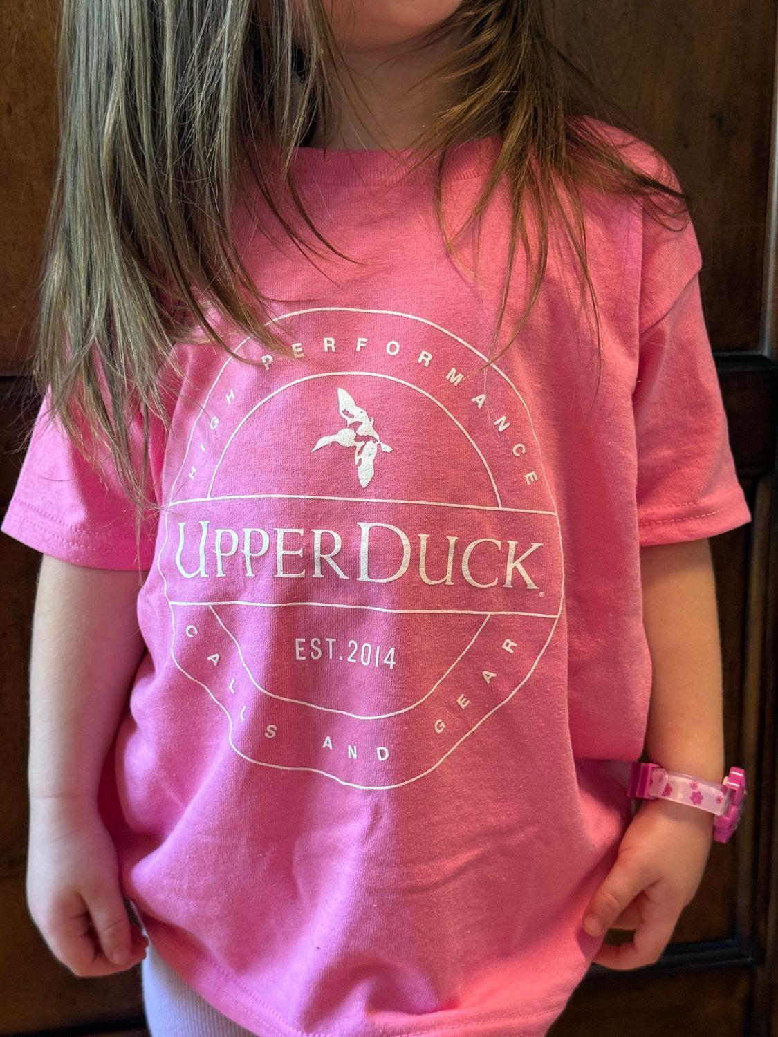 UPPERDUCKLING Performance SHORT SLEEVE T-Shirt YOUTH Pink
