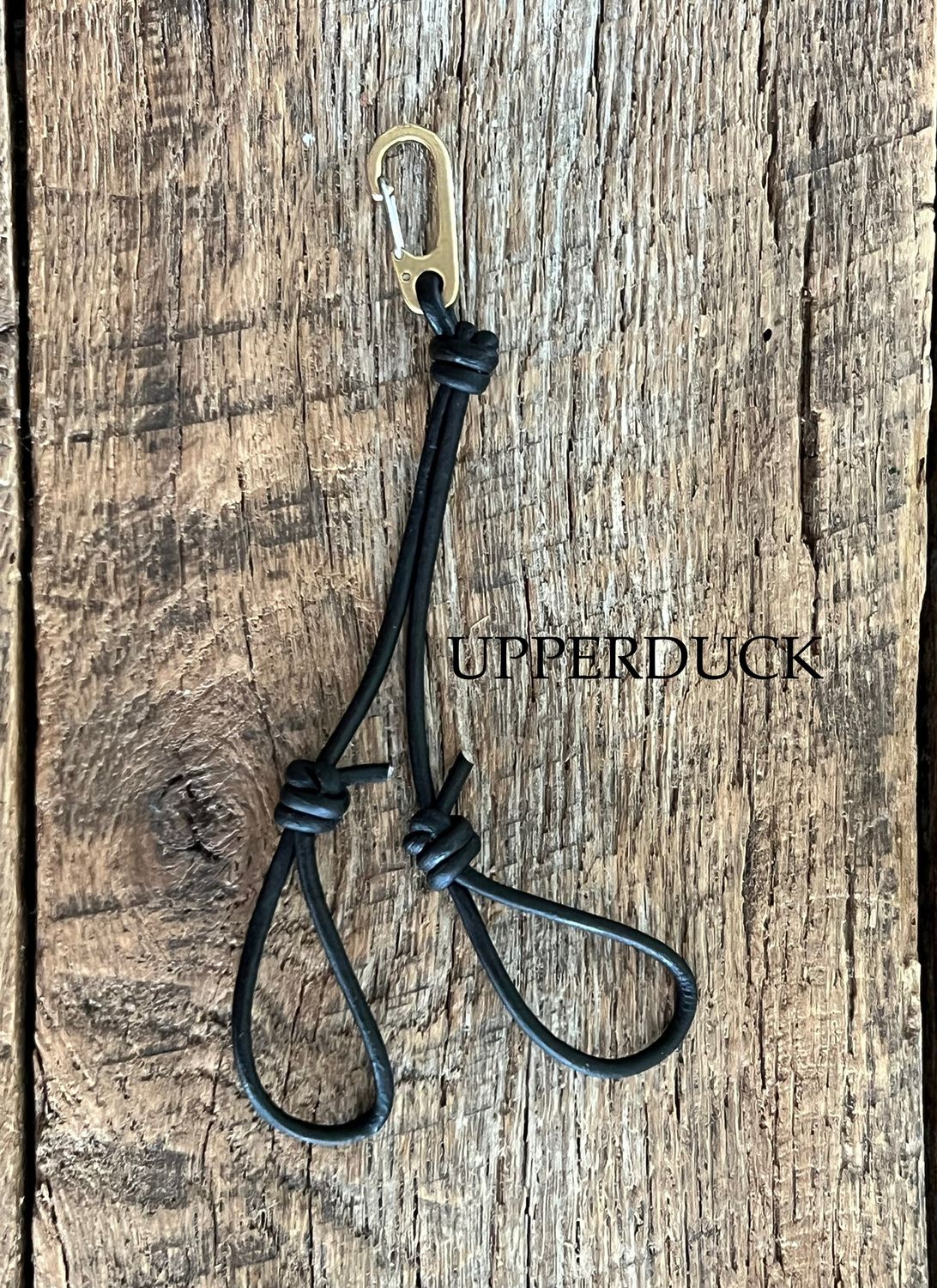 Fowler Hide Supply Leather Call Drop Black