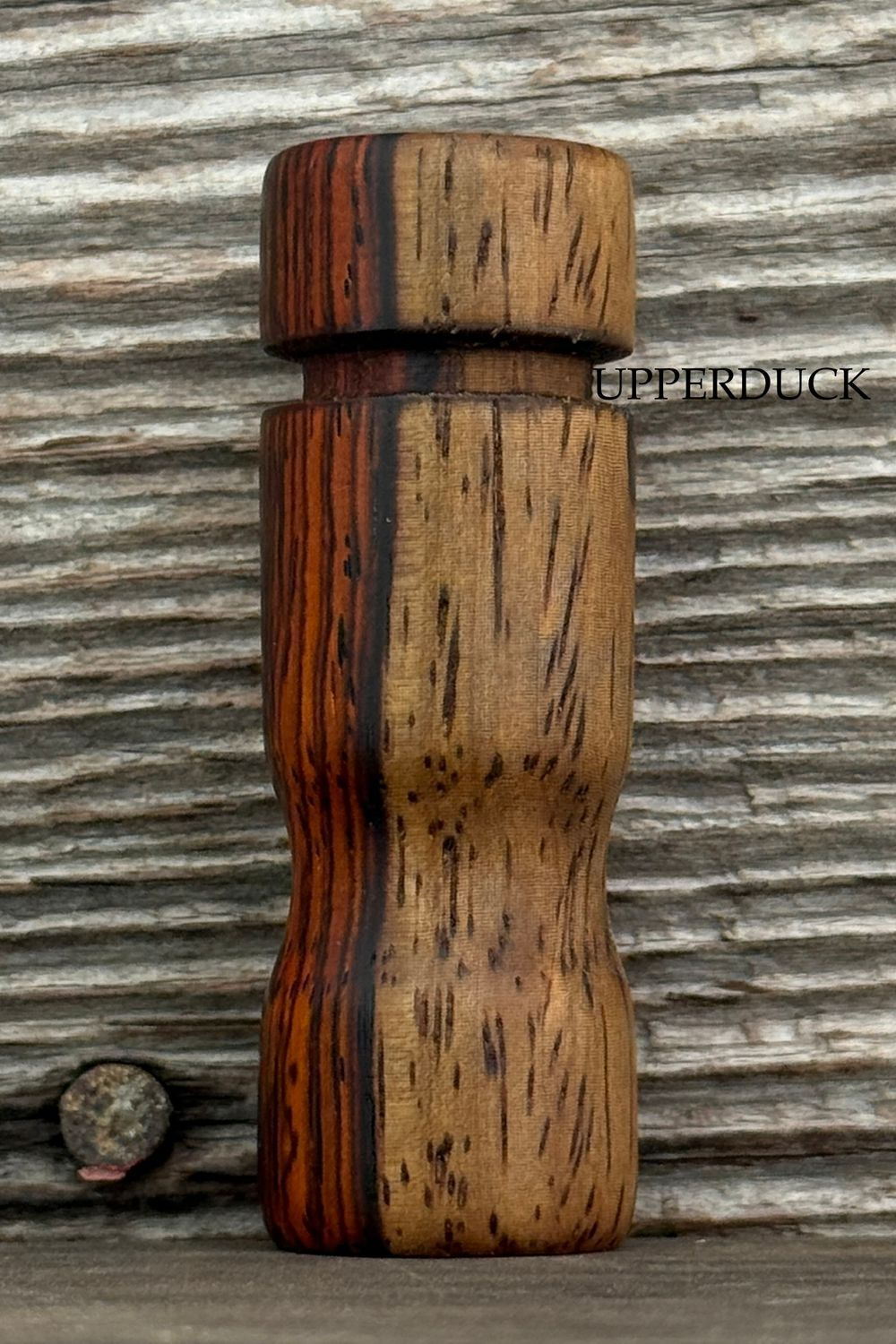POLK PATTERN 5 IN 1 WATERFOWL WHISTLE Cocobolo with Sap Oil Finish
