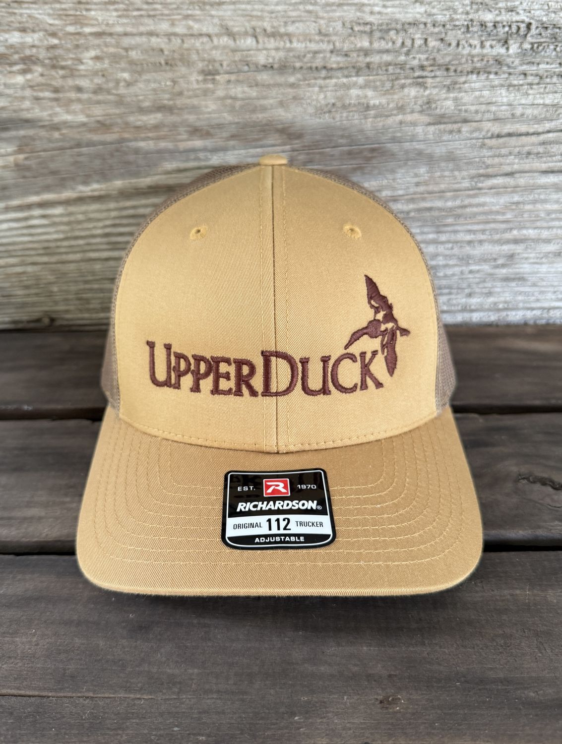 UPPERDUCK Structured #112 Trucker Hat Switchgrass 