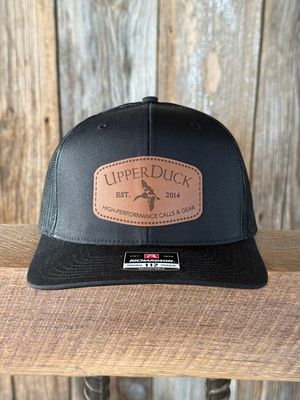 UPPERDUCK 10 Year Structured #112 Trucker Hat Black