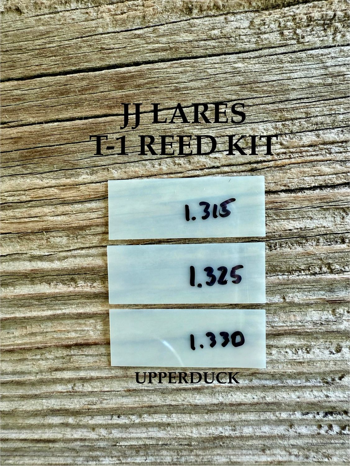 JJ LARES T-1 Timber Reed Kit (3 Reeds)