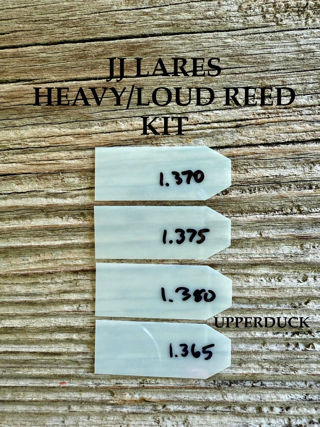 JJ LARES Heavy/Loud Reed Kit (4 Reeds)