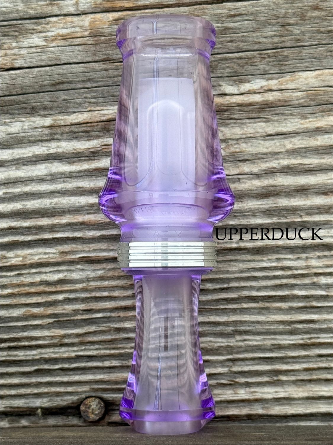 JJ LARES HYBRID Amethyst Silver Band