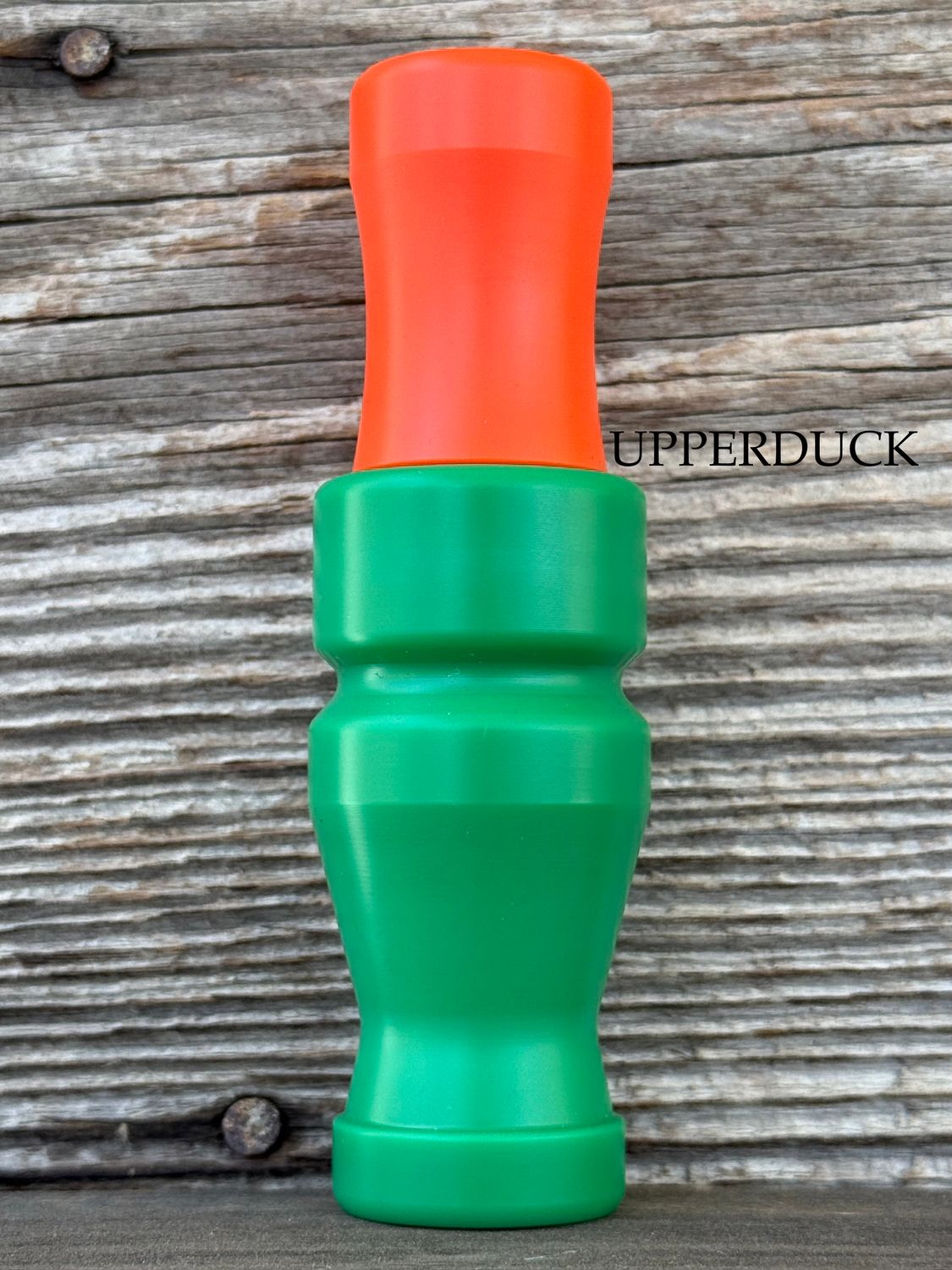 RICELAND 3/4 GUT SPECK CALL DELRIN Green and Orange