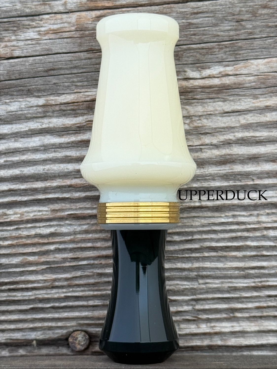 JJ LARES HYBRID Ivory Dark Green Polish Gold Band