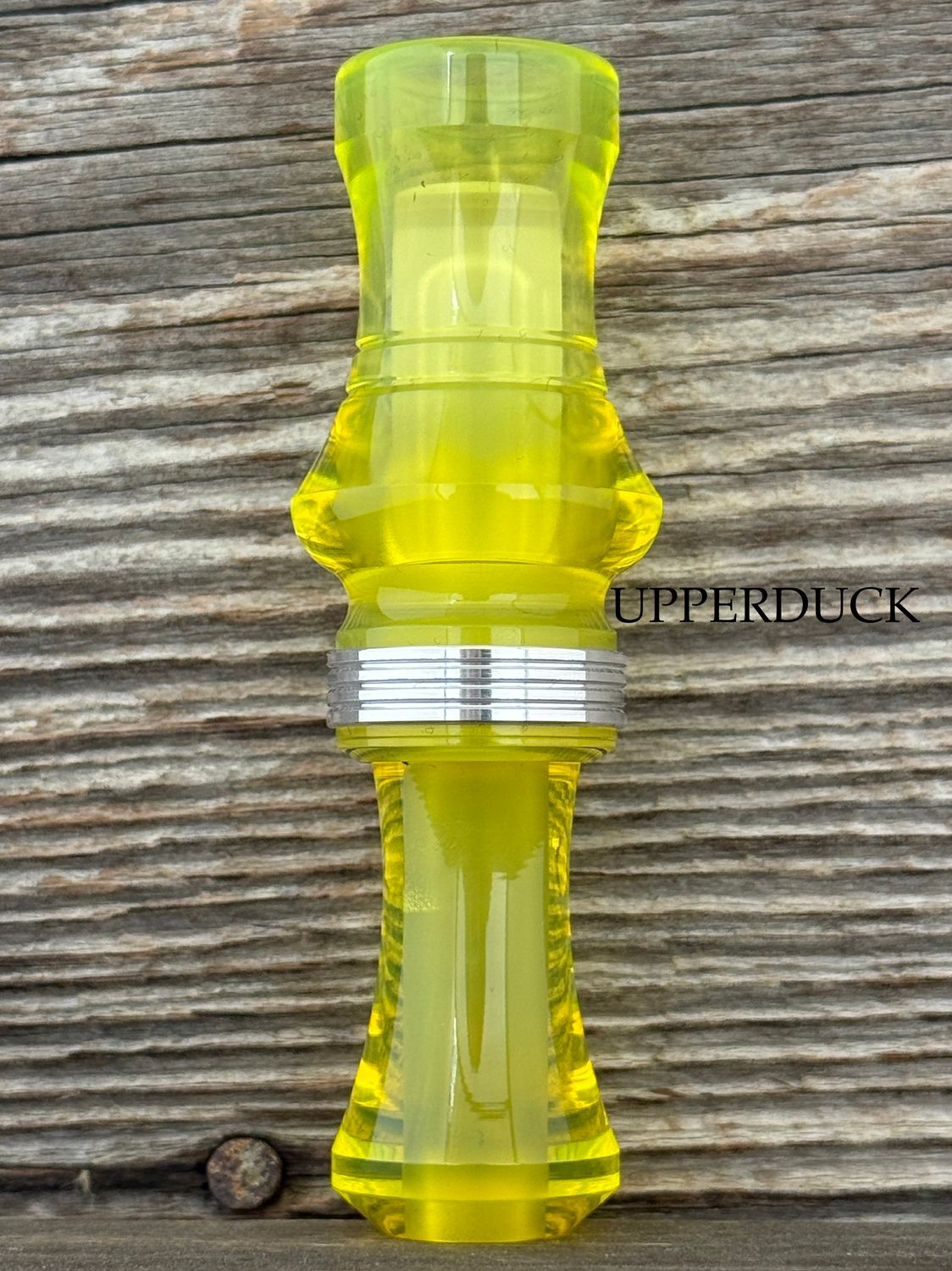 JJ LARES SMALL BORE T-1 TIMBER Citron Polish Silver Band