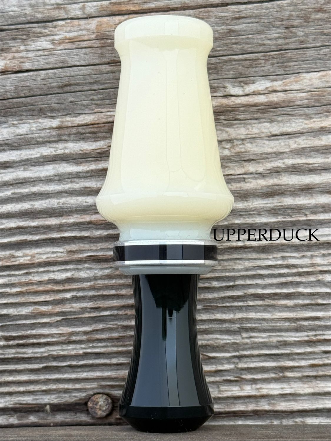 JJ LARES HYBRID Ivory Dark Green Polish Inlaid Black Band