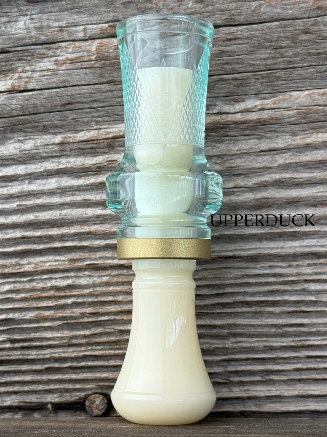 MAKERS CALL COMPANY ORIGIN CHECKERED Coke Bottle Ivory and Brass