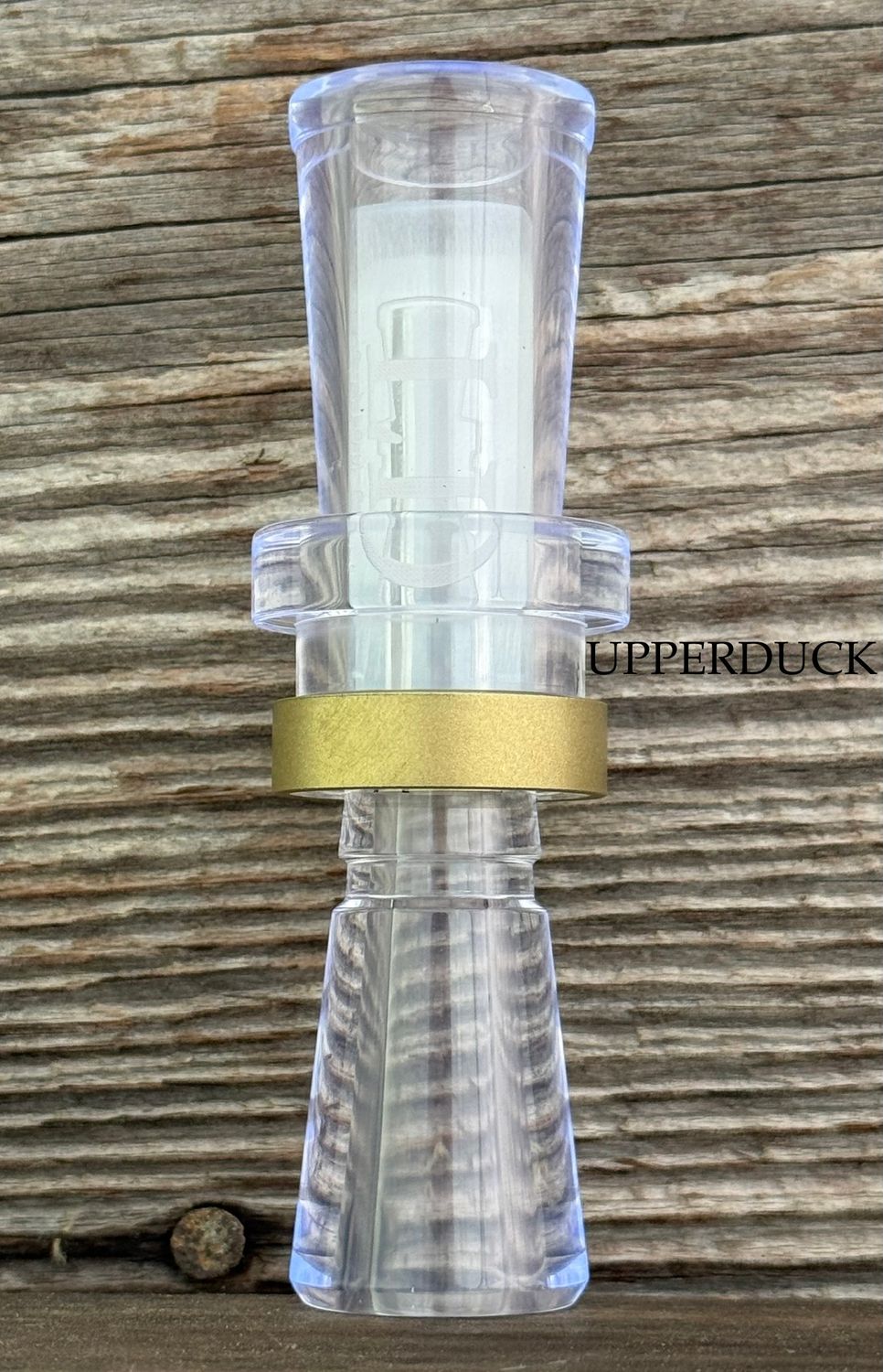 LD CUSTOM CALLS CNC ACRYLIC Ultra Bright Blasted Brass Band
