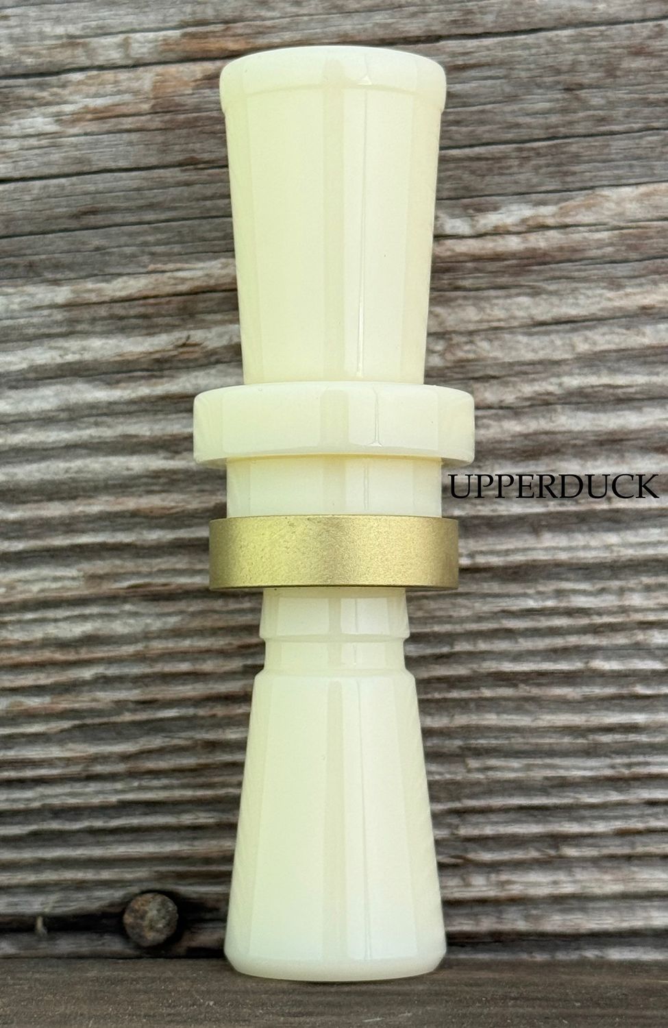 LD CUSTOM CALLS CNC ACRYLIC Ivory Blasted Brass Band