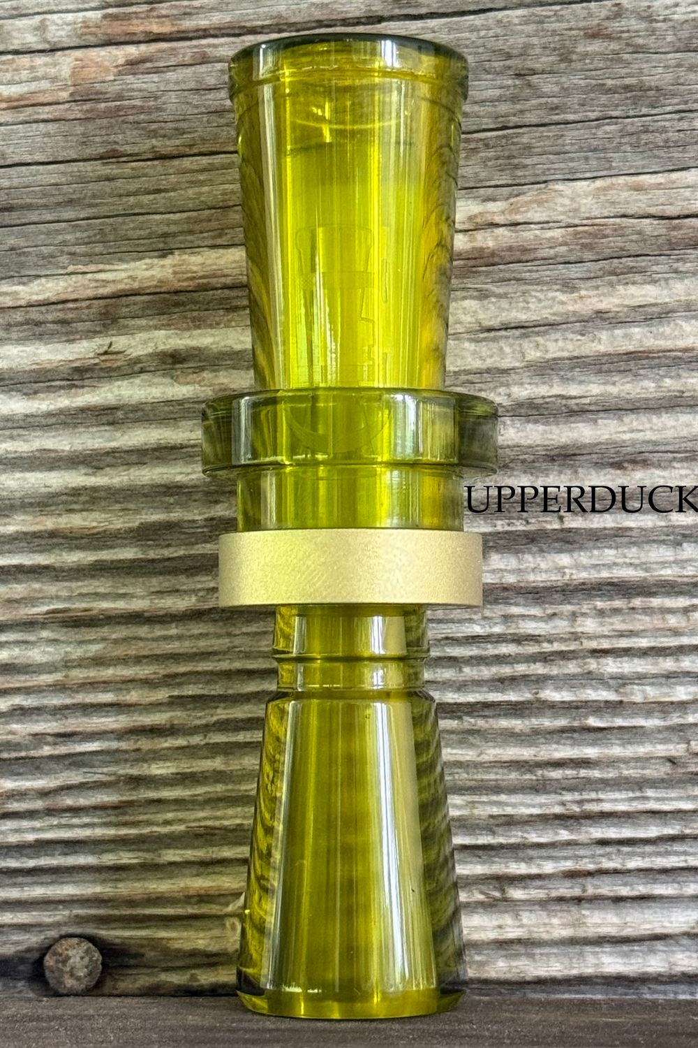 LD CUSTOM CALLS CNC ACRYLIC Mossy Mallard™ Blasted Brass Band