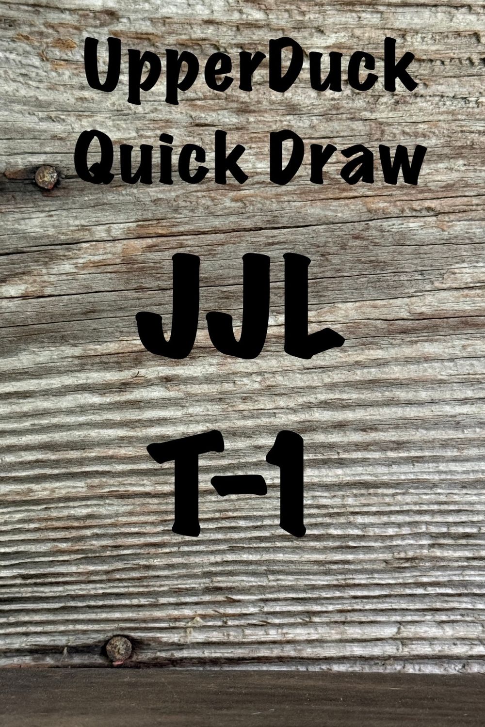 QUICK DRAW JJL T-1 TIMBER