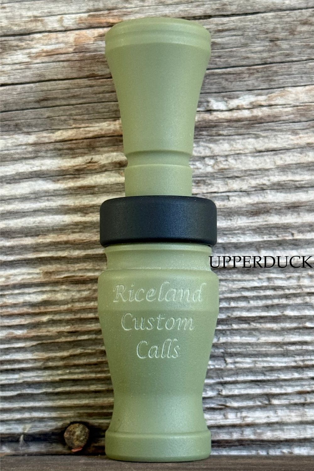 RICELAND MEAT DUCK CALL OD 822 Matte Black Matte Band