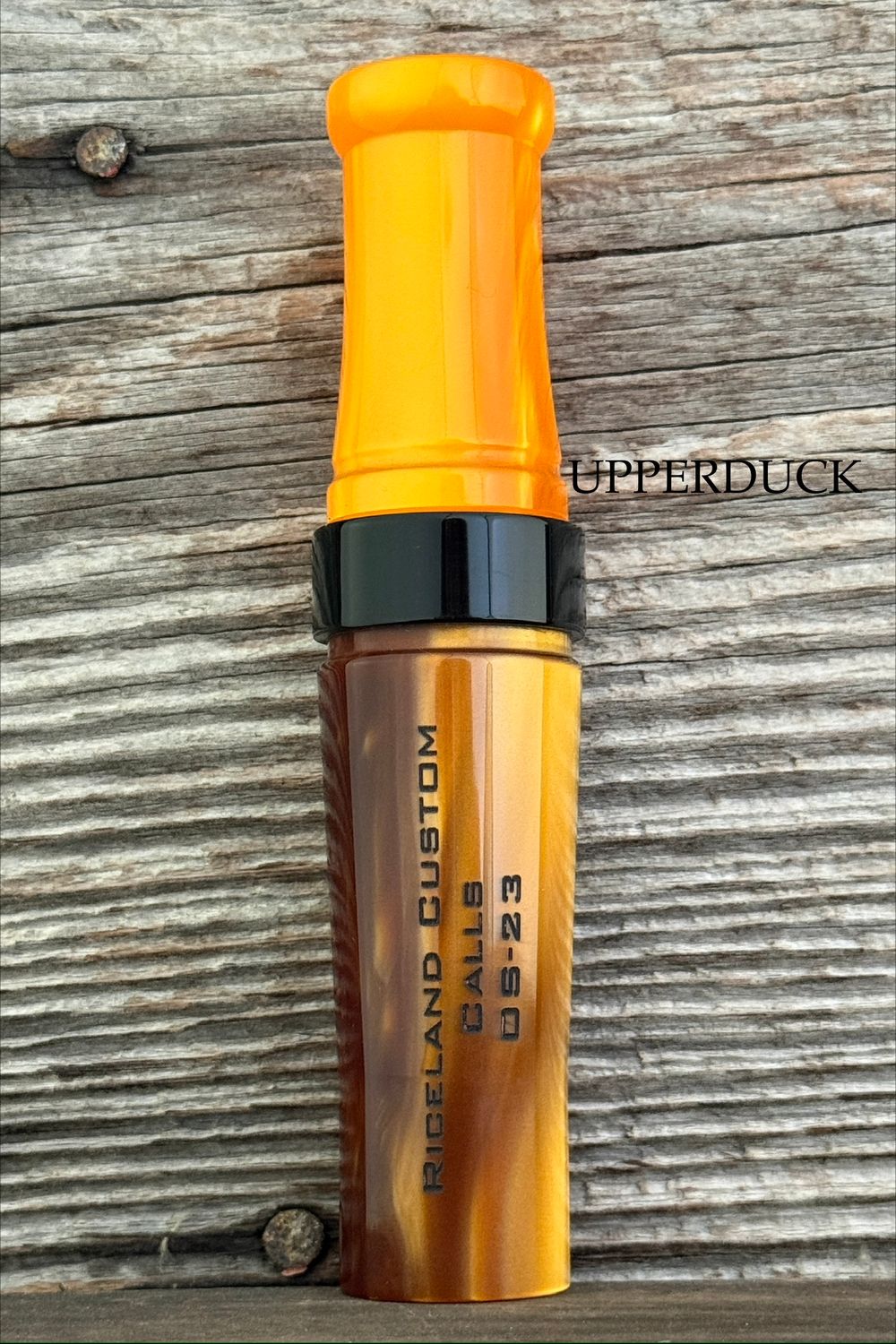 RICELAND OS-23 Old School SPECK CALL Kodiak Pearl Orange Pearl