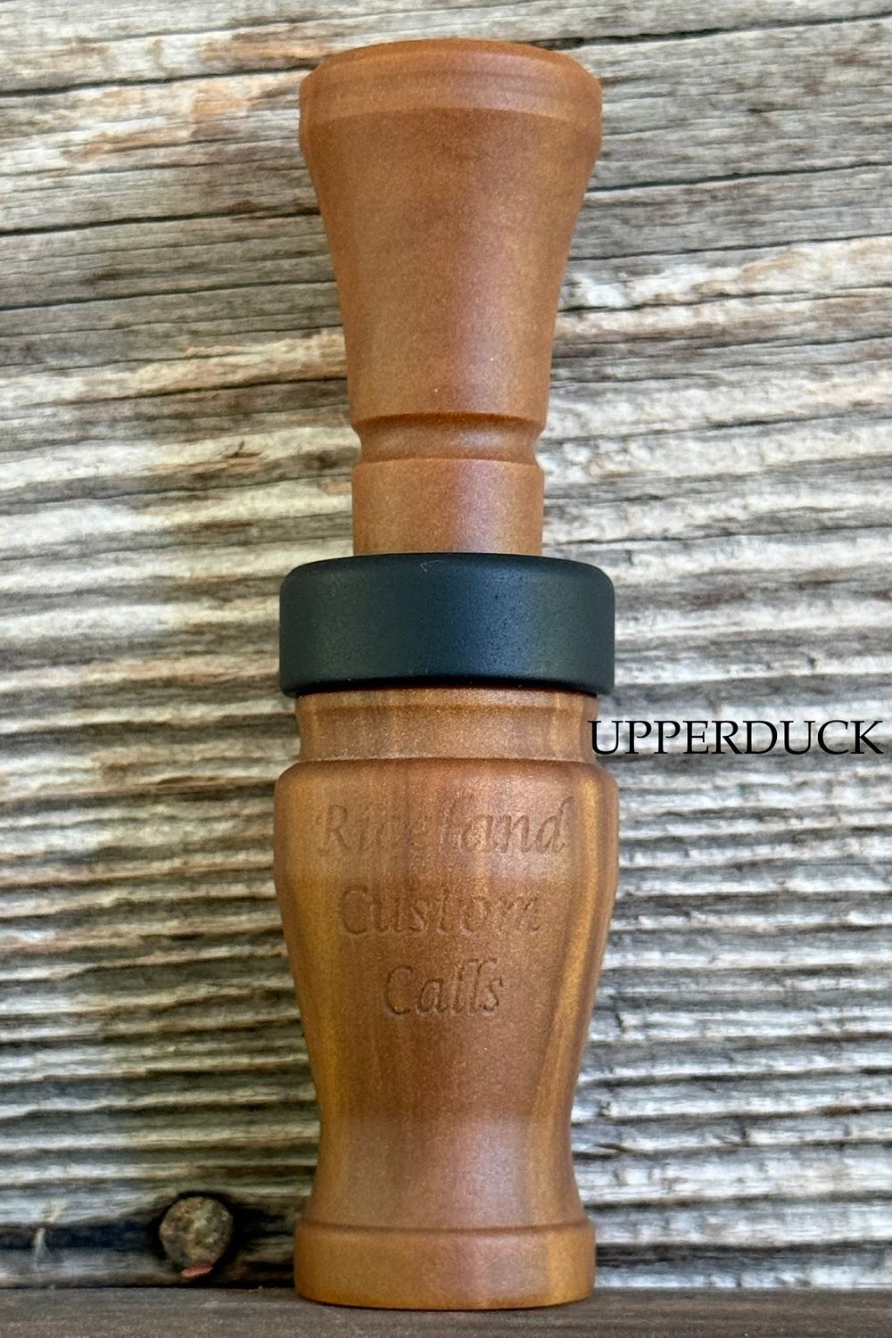 RICELAND MEAT DUCK CALL Golden Oak Pearl Matte Black Matte Band