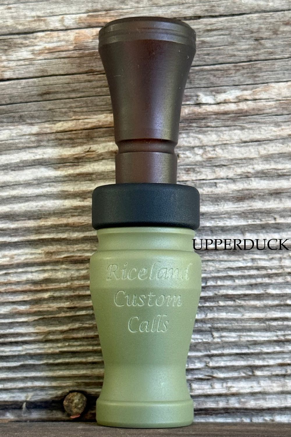 RICELAND MEAT DUCK CALL OD 822 Beer Bottle Matte Black Matte Band