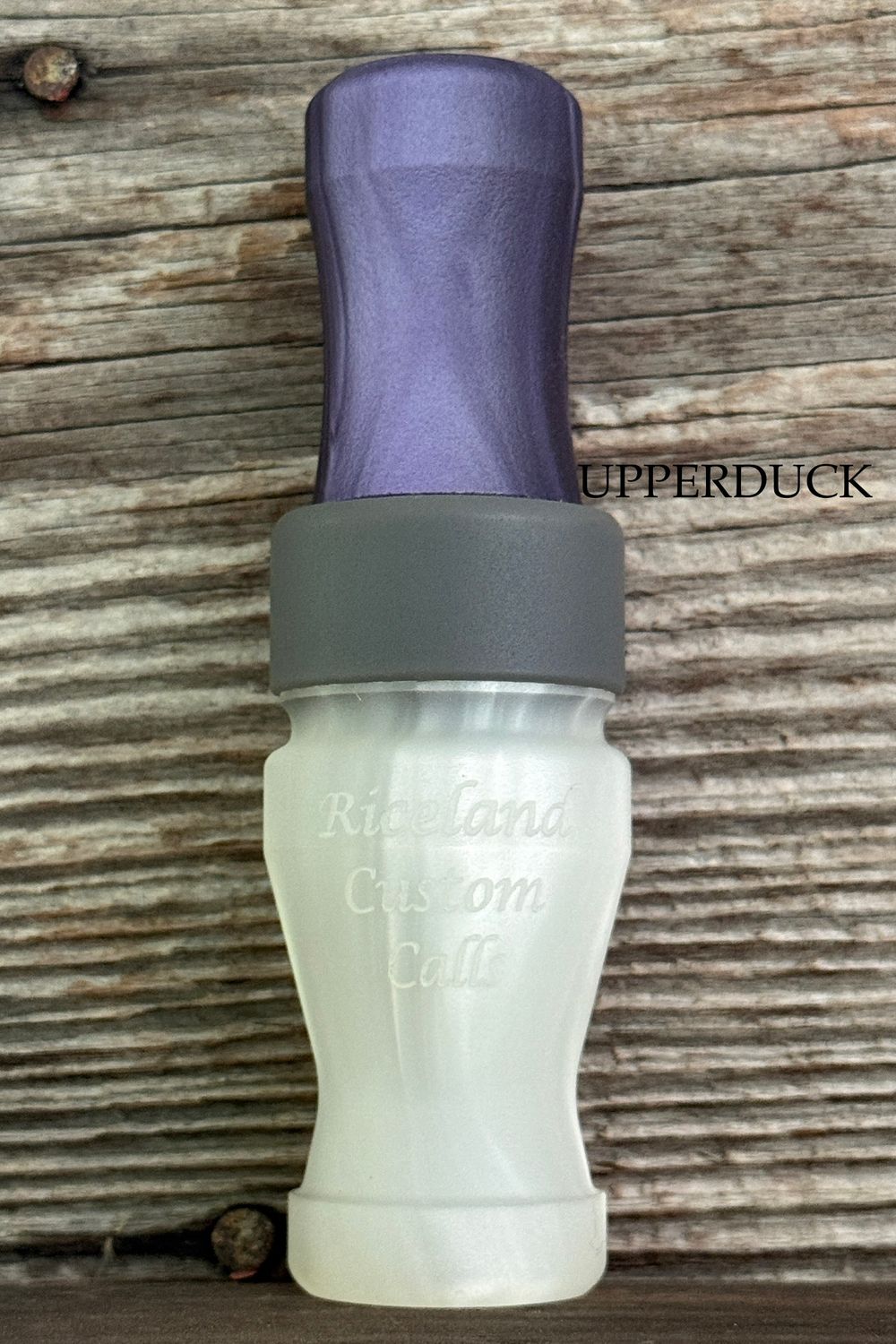 RICELAND 3/4 GUT SPECK CALL Ghost Pearl Wicked Pearl Matte Gray Matte Band