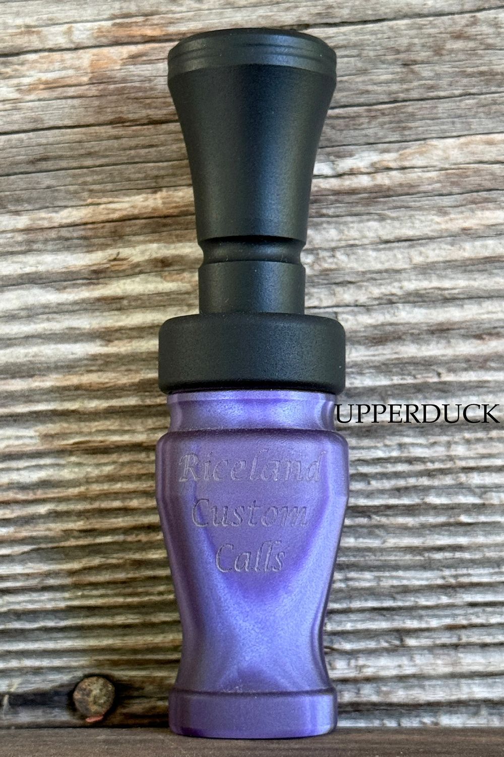 RICELAND MEAT DUCK CALL Wicked Pearl Black Matte Black Matte Band