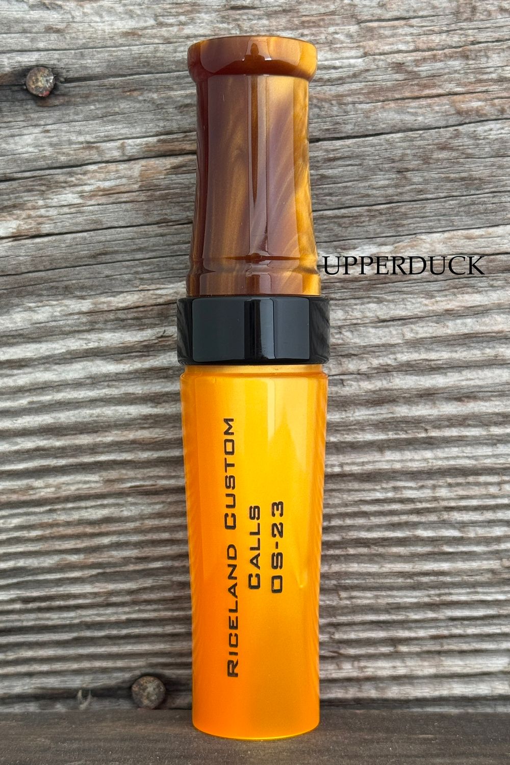 RICELAND OS-23 Old School SPECK CALL Orange Pearl  Kodiak Pearl