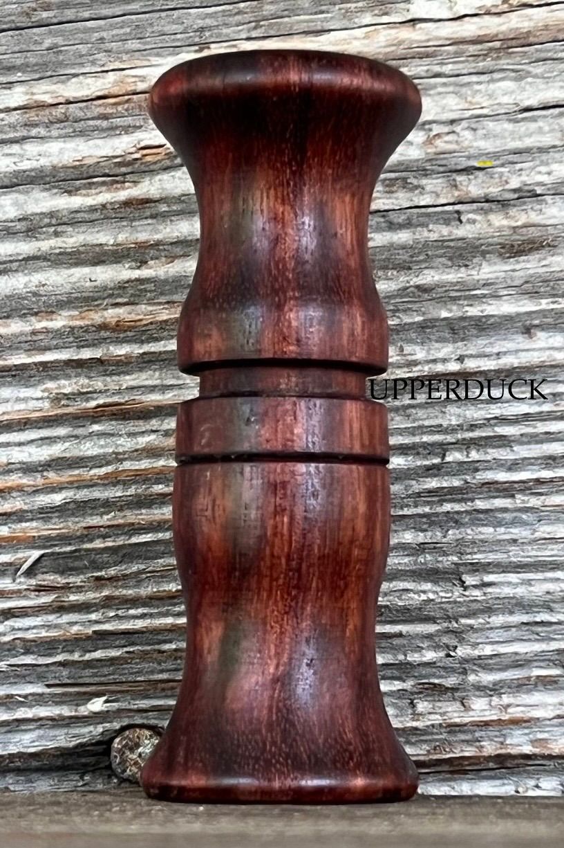 POLK PATTERN CALLS BLUEWING TEAL &amp; DIVER DUCK CALL Granadillo Oil Finish