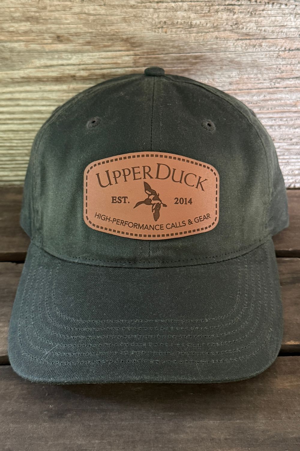 UPPERDUCK 10 Year Waxed Cotton #435 Hat Mossy Mallard™