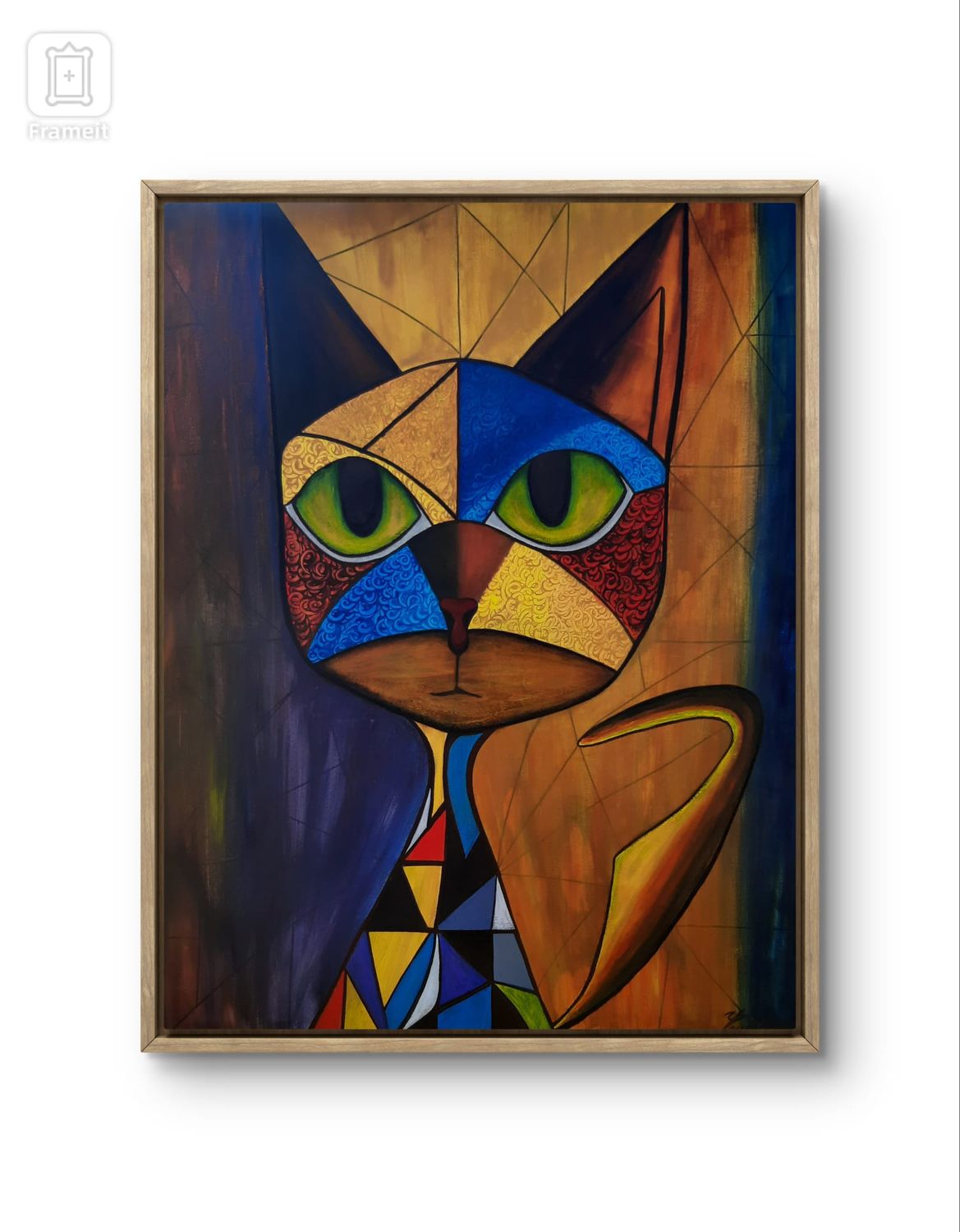 The Cubist Cat