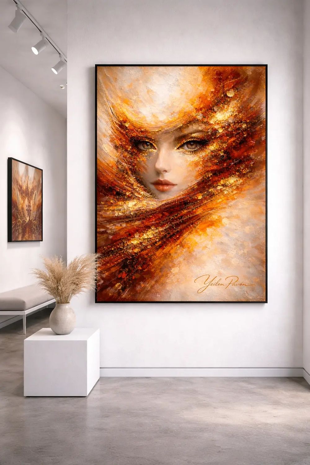 Luz que arde sin ruido.