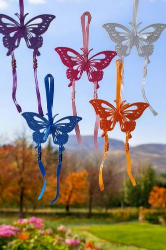 Schmetterlings Fensterbild