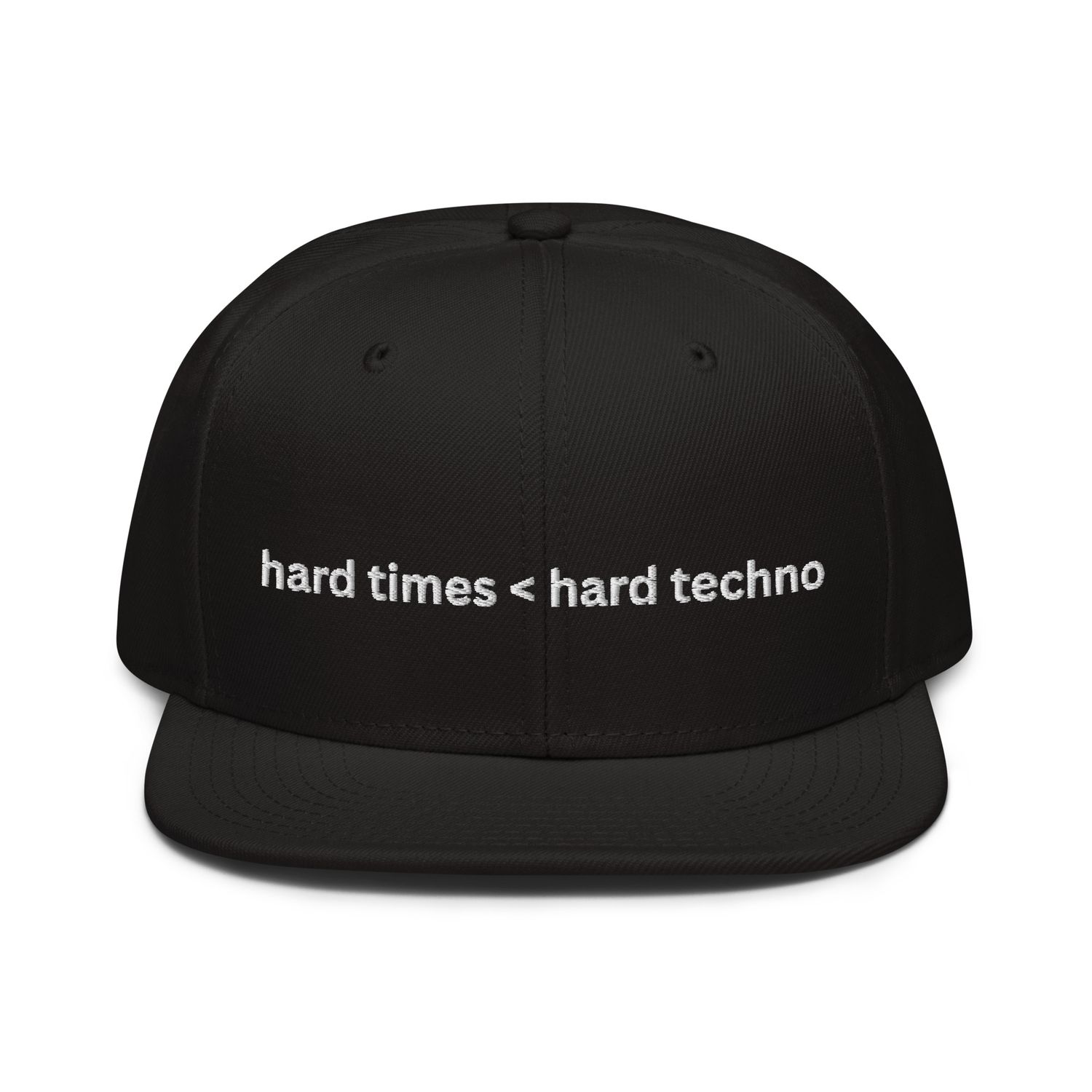 Hard Times < Hard Techno- Snapback Hat