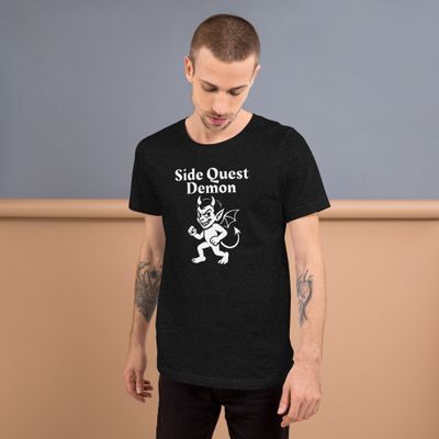 Side Quest Demon-Unisex t-shirt