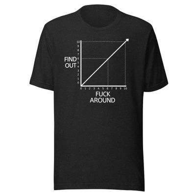 F Around, Find Out- Unisex t-shirt